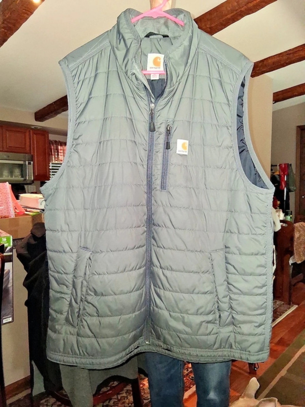 Carhartt Gilliam Vest XL Tall Hunter Green NWOT